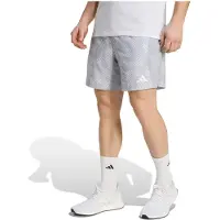Adidas adidasPANTALÓN CORTO TECH INTENSITY AOP 2XL 18 CM Halo Silver / Black Hombre