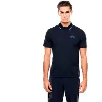 EA7 para hombre. 7M001288_AF13520 Polo Golf Pro marino (L), Casual, Viscosa, Manga corta, outlet 2026.