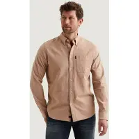 PME Legend Camisa 'Oxford shirt with chest pocket and button-down collar' naranja
