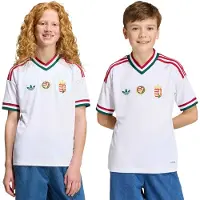 Adidas adidasCamiseta Hungría 26 segunda equipación 164 White Niño