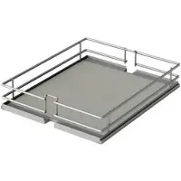 Sonstiges VS TAL, Cesta para despensa Premea, 1 unidad, para armarios de 30 cm, color plateado