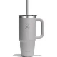Hydroflask - Travel Tumbler Clear Lid - Vaso aislante size 710 ml, gris