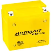 Motobatt Batería De Gel Mtz7s 12v 6.5ah