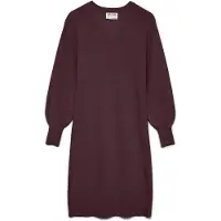 Vero Moda Vestido de punto 'AWAlexandra' borgoña
