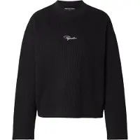 Pegador Camiseta 'Dayita' negro / blanco