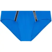 Emporio Armani para hombre. EM000570_AF20426 Slip Beachwear azul (M), Nylon, outlet 2026.