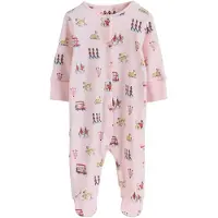 Next Pijama 'Cath Kidston London' beige / rosa / rojo / negro