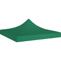 Prolenta Maison Exclusive: Cubierta para carpa de fiestas, 2x2 metros, color verde, 270 g/m²