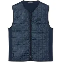 EA7 para hombre. 7M001294_AF21441 Chaleco Golf Pro Azul (3XL), Casual, Poliéster, Marino, outlet 2026.