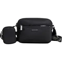 Pepe Jeans para mujer. PL0300172 Bolso Traci negro (OSFA), Casual, Poliamida, outlet 2026.