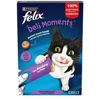Purina Felix Deli Moments Comida Húmeda Para Gatos Con Pato 11x4x10g