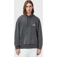 AllSaints Soleil Oth Hoody Washed Black Talla: XS | Sudaderas con Capucha Outlet | Hombre | Negro