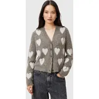 AllSaints Amora Cardigan Walnut Brown/grey Talla: L | Cárdigan Outlet | Mujer | Marrón