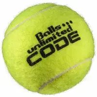 Balls Unlimited Caja De Pelotas De Tenis Code Black