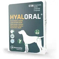 Pharmadiet Suplemento Para Perros Hyaloral Perro Razas Grandes 36 Cpd