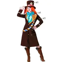 Atosa Disfraz De Mujer Mad Hatter