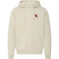 Blend Sudadera con cremallera ' BHJapa Backprint ' greige