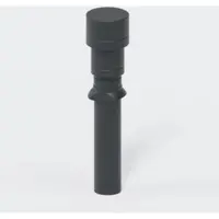 Poloplast GmbH Co KG , tragaluz para techos POLO-KWL ISO, DN160, diámetro 264 mm, aislado, de plástico, color negro, 1 unidad.