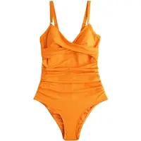 Next Bañador moldeador naranja
