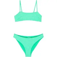 Roxy - Kid's Hippie Hour Bralette Set - Bikini size 6 Years, turquesa