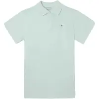 Silbon para hombre. S261011002098 Polo clasico liso azul claro (XL), Casual, Algodón, Manga corta, outlet 2026.
