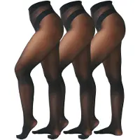 Next Leotardos finos negro