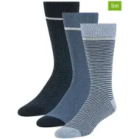 Ted Baker 3pk Mens Non Terry Crew Blue Talla: OS | Ropa Interior Outlet | Hombre | Azul