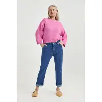 Josephine & Co Andrew Chino Mid Blue Jeans Talla: 38 | Pantalones Formales Outlet | Mujer | Azul