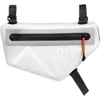 Cyclite - Frame Bag Small / 02 - Alforja para bicicleta size 1,4 l, blanco