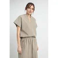 Josephine & Co June Blouse Light Olive Talla: 42 | Blusón Outlet | Mujer | Verde