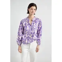 Josephine & Co Jillian Blouse Purple Print Talla: 44 | Blusas Outlet | Mujer | Púrpura