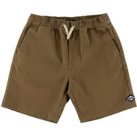 Billabong - Kid's Larry Twill - Pantalones cortos size 12, marrón
