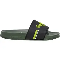 Pepe Jeans para niño. PBS700001 Chanclas Zone B verde (37), Plano, Ninguno, Beachwear, moda infantil, outlet 2026.