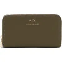 Armani Exchange para mujer. XW000359AF12040U7043 Cartera Effect verde (OSFA), Casual, Poliéster, outlet 2026.