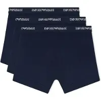 Emporio Armani para hombre. EM000261_AF14132 Set 3 Bóxers Day marino (XXL), Homewear, Algodón, outlet 2026.