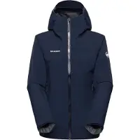 Mammut - Ropa de senderismo mujer - Crag HS Hooded Jacket Women Marine para Mujer - Talla L - Azul marino