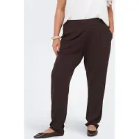 ONLY Pantalón marrón oscuro