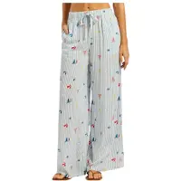 Seafolly - Beach Club Wide Leg Pant - Pantalones de ocio size M, gris