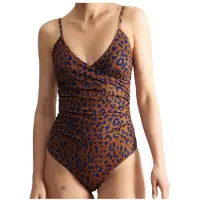 DEDICATED - Women's Wrap Swimsuit Klinte - Traje de baño size XS, blanco