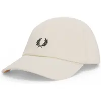 Fred perry para hombre. HW2295 Gorra Clásica de pirqué beige (OSFA), Casual, Algodón, outlet 2026.