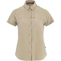 Fjällräven - Women's High Coast Lite Shirt S/S - Camisa size L, beige