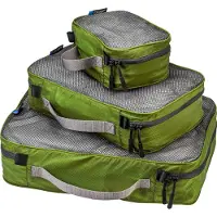 Cocoon - Packing Cubes Ultralight Set - Funda size Set of 3 Sizes, gris