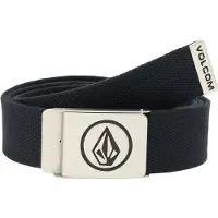 Volcom Cinturón negro / plata