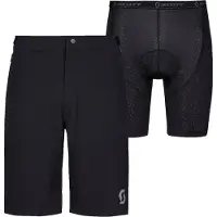 SCOTT - Shorts Vertic Lt with Pad - Pantalones de ciclismo size XL, negro