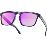 MowMow Gafas de sol deportivas 'Thor Sunglasses - Polarized - Men - Women - Black' lila