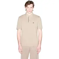 Armani Exchange para hombre. XM002067AF10366U6229 Polo Insert beige (XXL), Casual, Algodón, Manga corta, outlet 2026