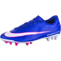 Nike Zapatillas de fútbol 'Mercurial Vapor 16 Academy' navy / rosa / blanco