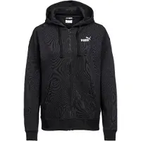 Puma Sudadera con cremallera deportiva 'Ess No. 1' negro / offwhite