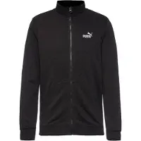 Puma Sudadera con cremallera deportiva 'Essentials No. 1' negro / blanco