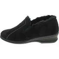 Rohde Botas de tobillo 'Schnürschuh Damen 2516 90 Kunststoff (Synthetik) in schwarz' negro